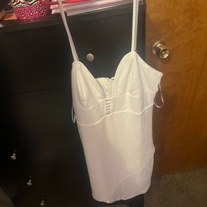 Never Worn Lulus White Mini Dress